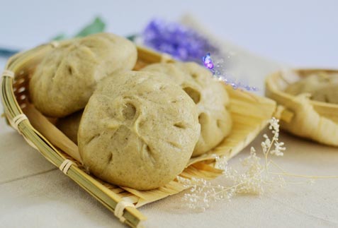 电热锅蒸包-豆渣蒸包